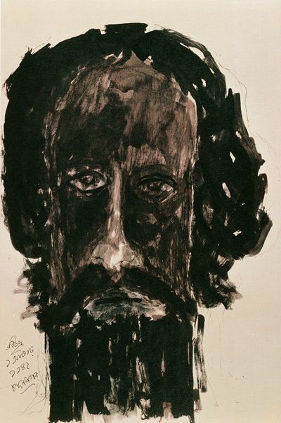 自画像 作： Rabindranath Tagore